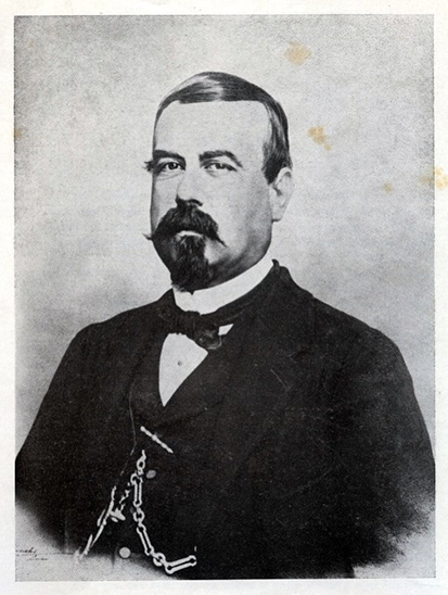 O homenageado Almeida Carvalho